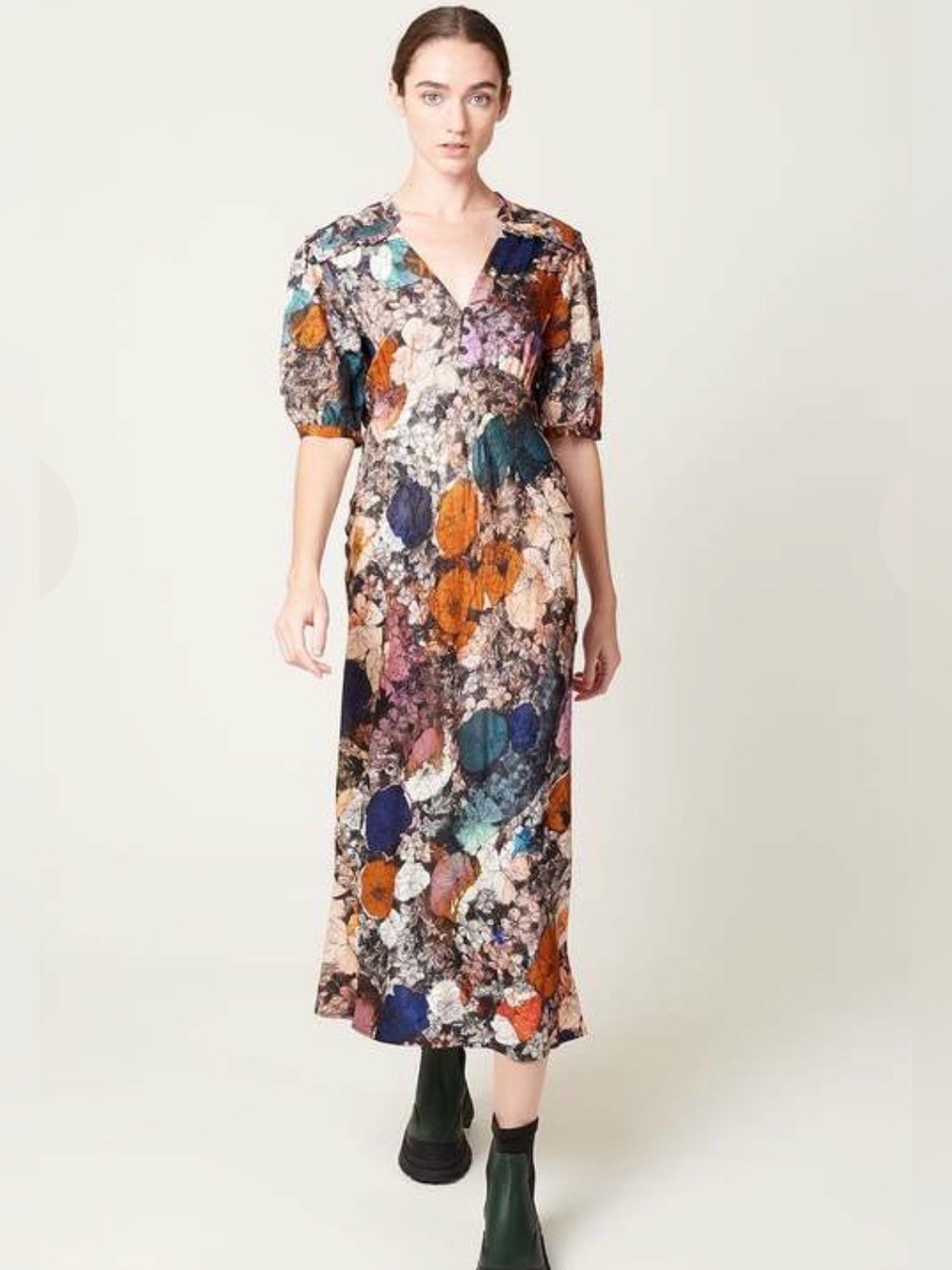 Vintage Silk Dress by Raquel Allegra - NWOT